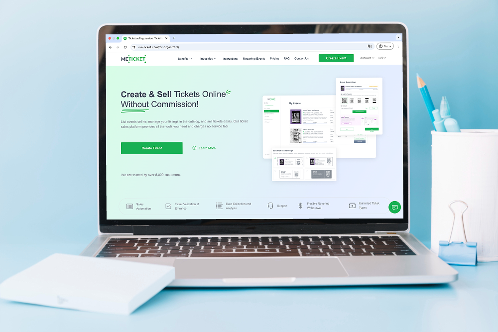 Чому організатори обирають ME-Ticket серед інших платформ